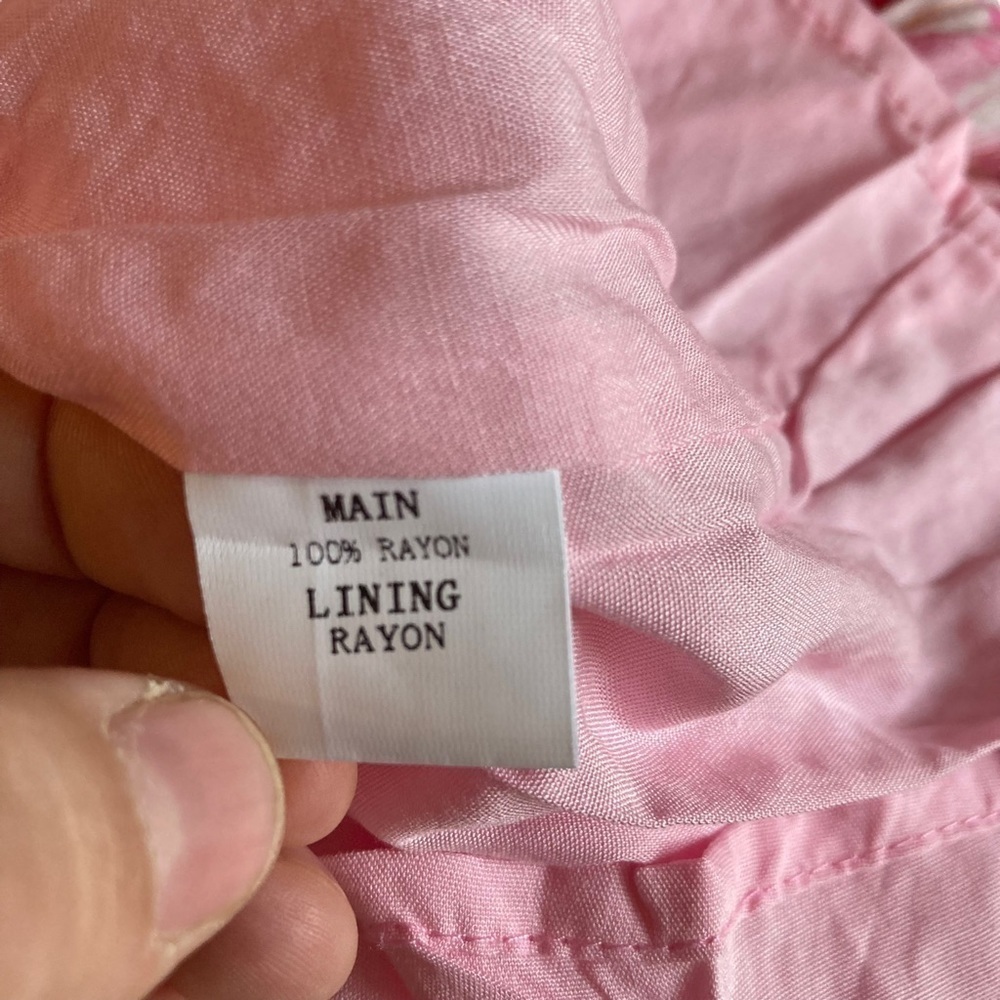 Esther & Co Mallarey Floral Midi Dress Size 6 NWT Pink Red Wedding Guest - Picture 12 of 16